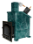  Премиальная банная печь "Сибирь-25" ЗК (дверка 545х545) в облицовке "Президент" змеевик
