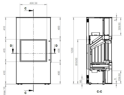  EMBER Гордана 480 L black